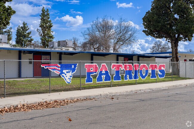 The students of Washington Elementary School are proud to be called patriots.