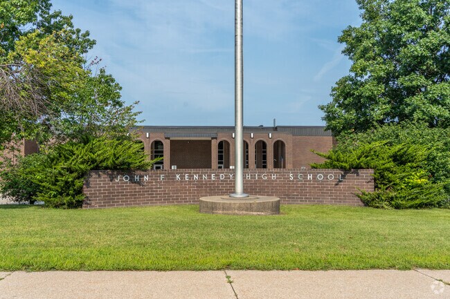 John F. Kennedy High School serves High School students of Ellis Harbor.