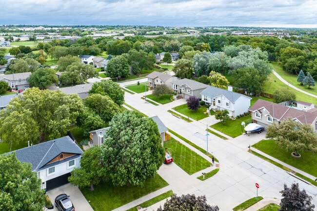 You will find many shade trees in the Oakbrook Meadows neighborhood.
