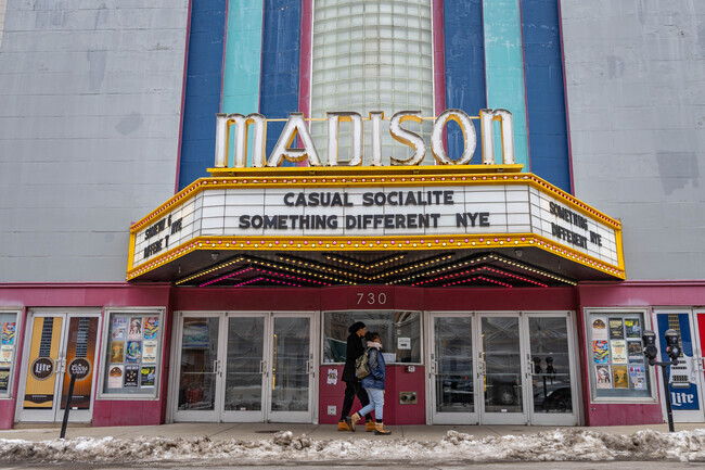 The Madison Theater in Covington is a vintage movie theater that hosts concerts.