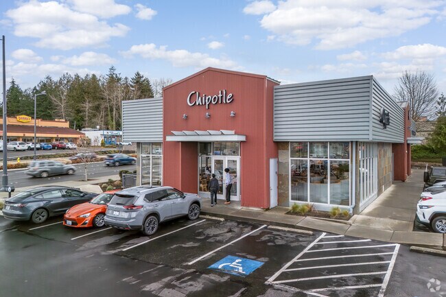 Cedar Heights residents grab their burritos to-go at Chipotle.