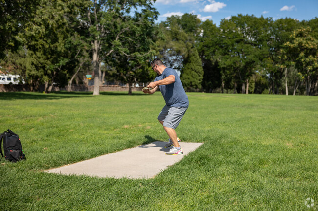 Play a round of disc golf at City Park in Lakeview.