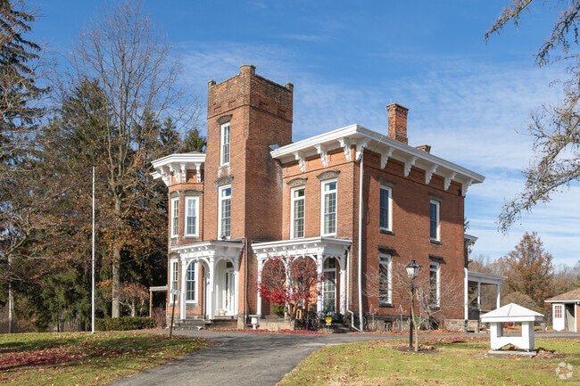 Hermitage Historical Society resides in the Stewart House established in 1867.