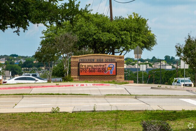 Creekview High School in Carrollton serves over 1,600 students and offers a wide range of academic and extracurricular programs.
