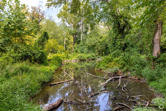 Sligo Creek Trail offers a scenic escape near South Four Corners homes.