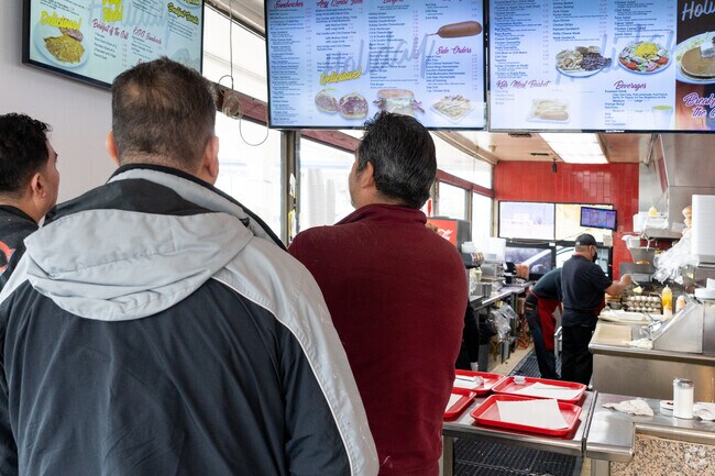 Holiday Burger is a beloved local spot in Mission Hills, known for its classic comfort food.