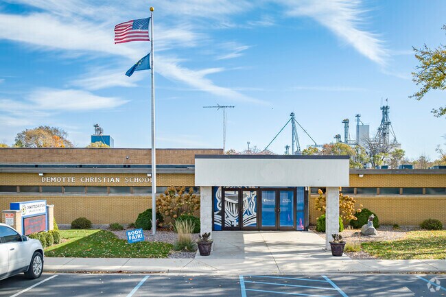 DeMotte Christian Schools provides a Biblically-based education in DeMotte in Keener Township.
