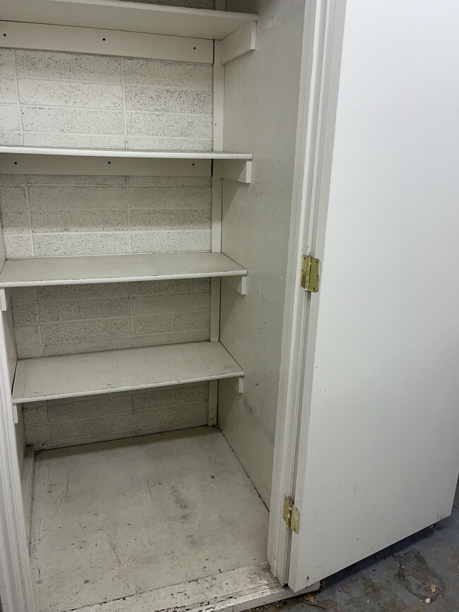 Outside storage