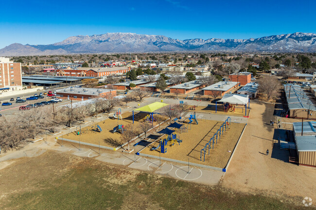 Governor Bent Elementary School's playground.