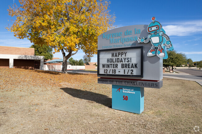 Kyrene De La Mariposa Elementary School in Tempe is home of the Challengers!