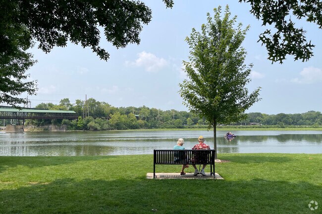 Fox River views are a favorite for Ferson Creek residents.