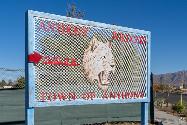 Feel the power of the Wildcats at Anthony High School located in Franklin Mountains, Anthony TX.
