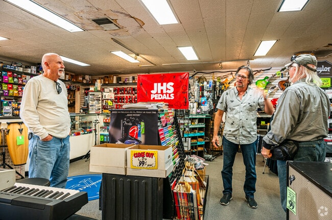 Styles Music in Pomona Valley is a go-to for gear, repairs, and music conversations.