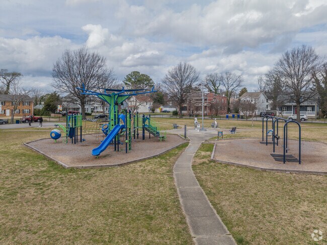Munson Park's playground area is a hit among the local children of Park Place.