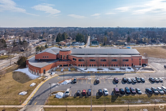 A view of Maple Grove Elementary School in the Greenfield neighborhood.