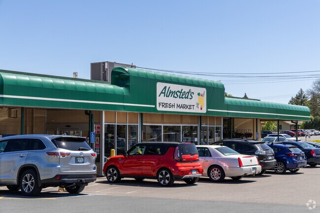Almsted’s is a local grocer offering a wide selection of fresh goods near the Fair neighborhood.