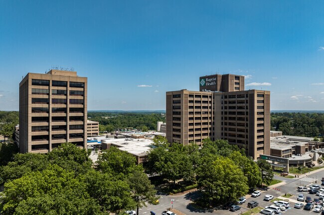 Baptist Health Medical Center is located just adjacent to the West Markham neighborhood.