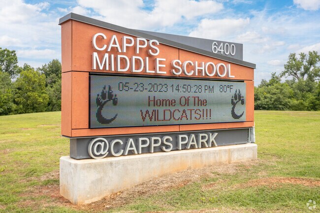 Capps Middle School is the newest school for the Putnam City School District that brings children from all over to attend.