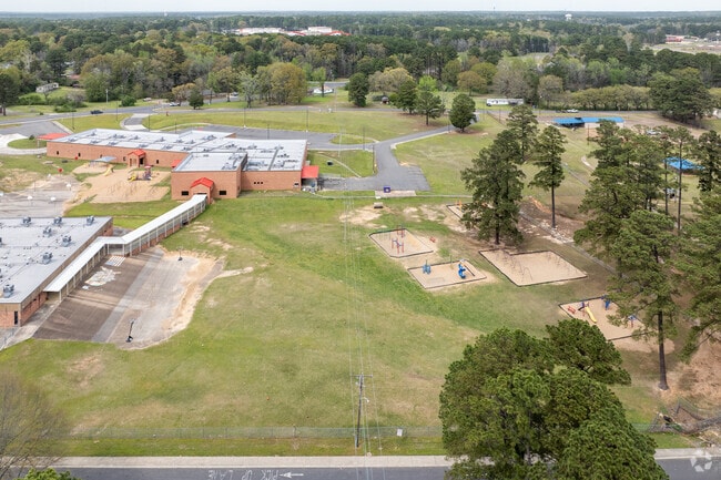 There's plenty of room to run and play during recess at East Side Elementary School.