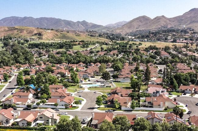 Rolling foothills run the edge of South Pointe San Bernardino.