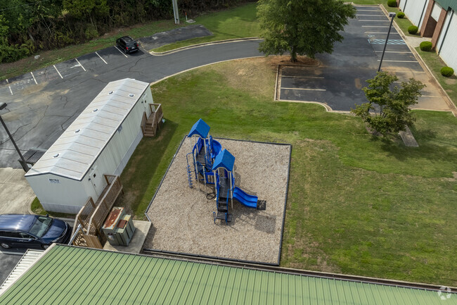 Playground of the the Huntsville Christian Academy in Huntsville Alabama.