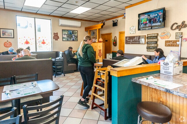 Start your day with breakfast at Mae's Place in North Kingstown.