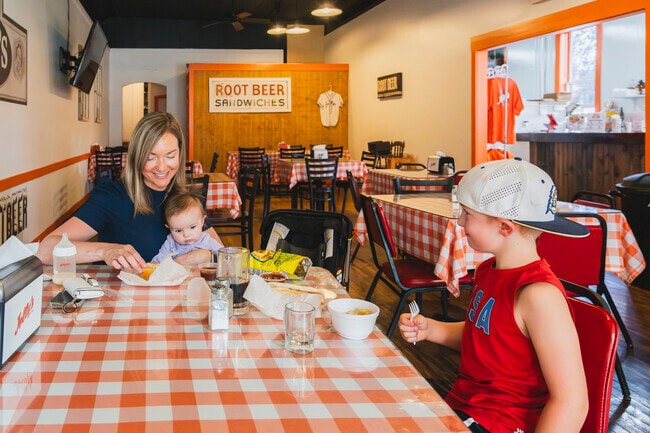 Jolly's Drive-In is a Tiffin staple featuring  a dining room to keep cool in summer.