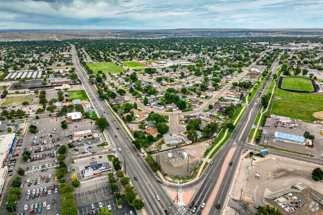 Highways 78 and 45 encompass the Sunset neighborhood’s south and west sides.