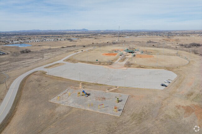 East Side Park had a big field for different events.