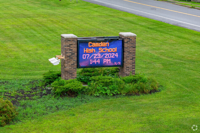 The Camden Senior High School is part of the Camden Central School District.