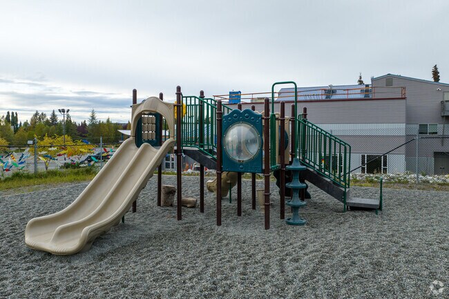 Pacific Northern Academy has a playground for its students to enjoy.