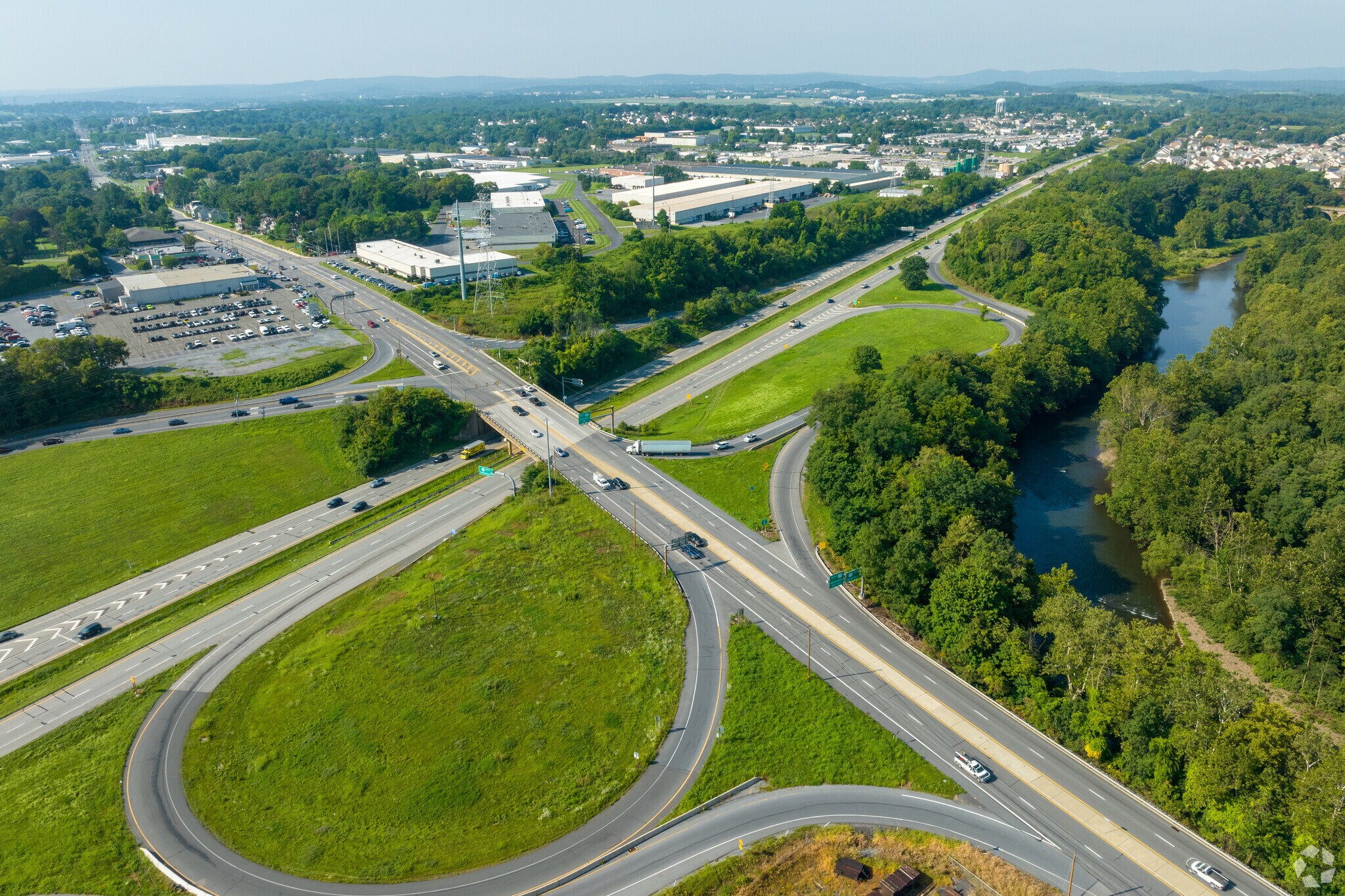 Convenient access to highways helps residents travel efficiently in Outer Muhlenburg Township.