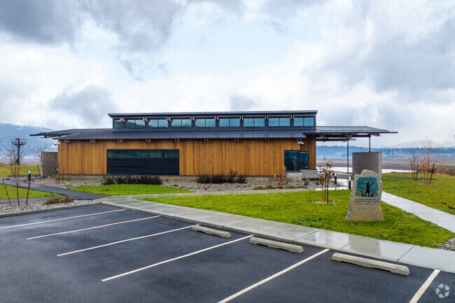 The Morris learning center sits at the south end of the Greenacres neighborhood.