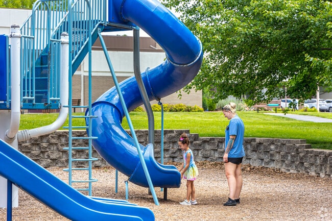 Young families are common in the Ripley neighborhood.
