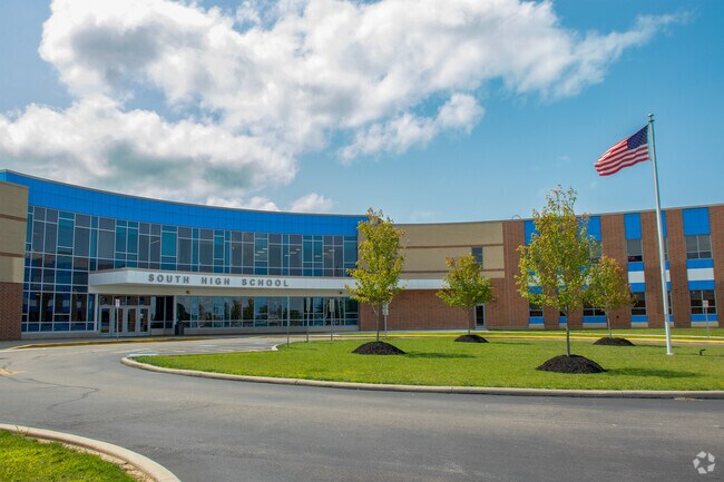 South High School is in Downtown Willoughby.