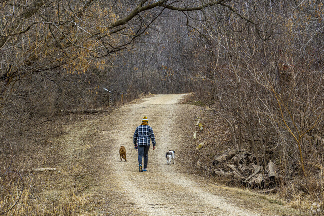 Greens Coulee Park in Onalaska has paths leading to the highest point in the region.