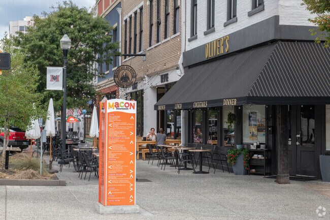 Downtown Macon has attractions for people of the Napier Heights Historic District.