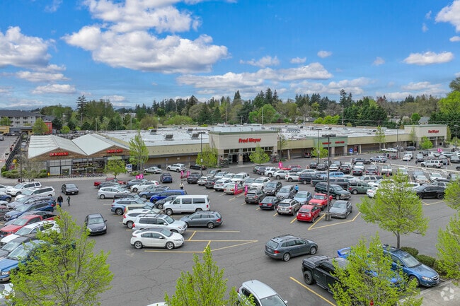 Drive to Fred Meyer in Raleigh Hills for groceries near Hayhurst, Portland.