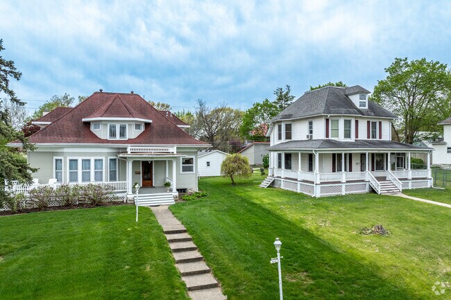 Mount Pleasant has many historic and beautifully-maintained older homes in the center of town.