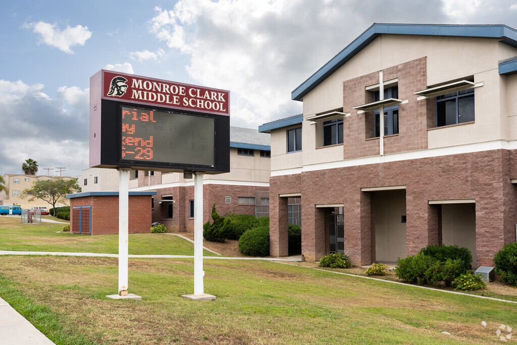 Monroe Clark Middle School San Diego.