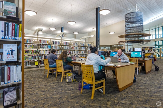 Check out a new favorite book at Woodward Park Regional Library in Northeast Fresno.