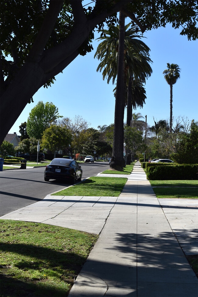 Residential street view