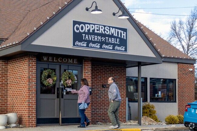 Coppersmith Tavern & Table near Sunset Park, offers a hearty menu of American pub fare.