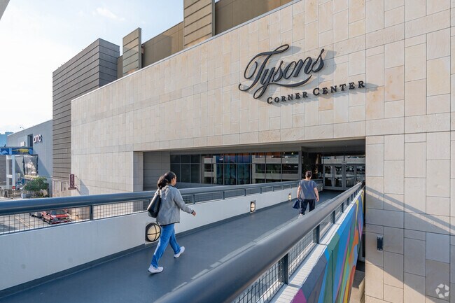 West Falls Church residents frequent the nearby Tysons Corner Center Mall.