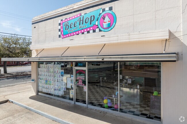 Sweeten your day with a treat from Bee Hop Yogurt Hive in Beeville.