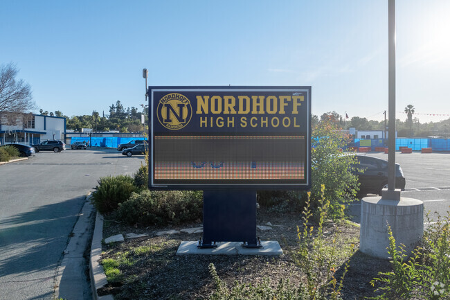 The total student enrollment at Nordhoff High School in the Ojai Valley is 666.