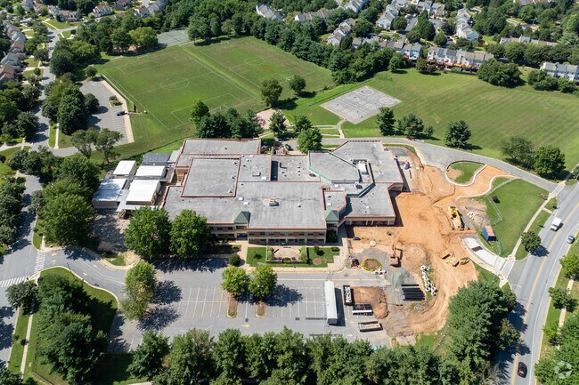 Ronald A. McNair Elementary has a large campus under construction.