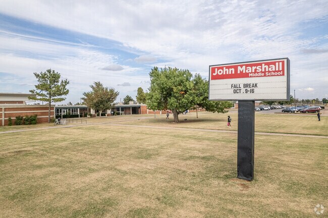 John Marshall Middle School serves the FBIR neighborhood in Oklahoma City.