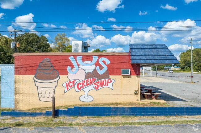 Enjoy a sweet treat while admiring the artwork in Forestdale.