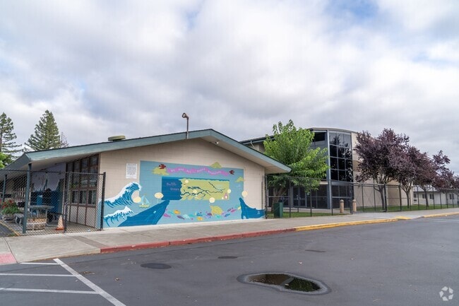 Mark West Elementary School serves students in the Larkfield-Wikiup community.
